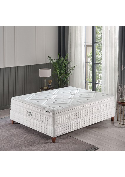 Bedding Zero Gravity Latex Pocket Yaylı Yatak – 200 x 200 cm