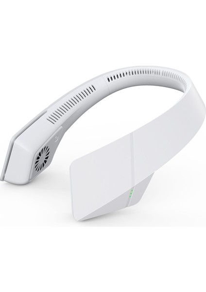 F58 Sports Sessiz Taşınabilir USB Asma Boyun Bladess Fan Gri (Yurt Dışından)