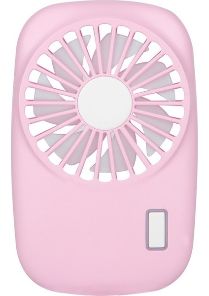 Taşınabilir El Tutuldu USB Şarj Edilebilir Mini Fan Pembe (Yurt Dışından)