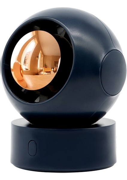JHCD-F02 Handheld Asma Boyun Masaüstü Spaceman USB Küçük Fan Dark Night Mavi (Yurt Dışından)