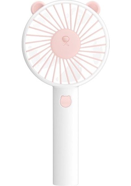 MF003 USB Bear El Taşınabilir Fan Beyaz (Yurt Dışından)
