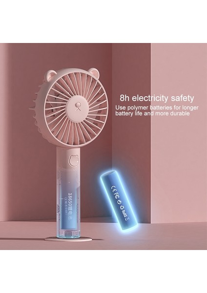 MF003 USB Bear El Taşınabilir Fan Beyaz (Yurt Dışından) modelleri