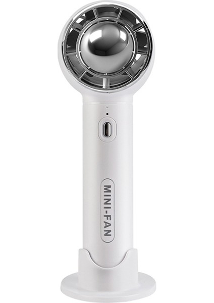 F23 Handheld Rurbo Mini Electric Fan Beyaz (Yurt Dışından)