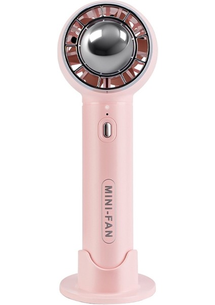 F23 Handheld Rurbo Mini Electric Fan Pembe (Yurt Dışından)