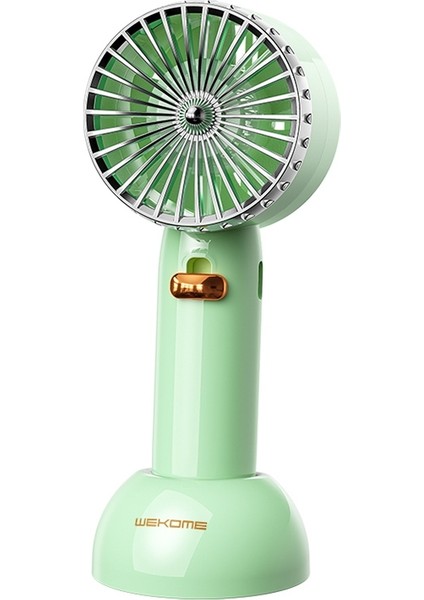 WT-F22 Retro Taşınabilir El Electric Fan (Yeşil)