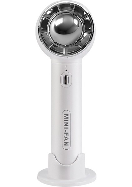 DF-F23 USB Taşınabilir Bladess Turbo El Taş Taşına Fan Beyaz (Yurt Dışından)