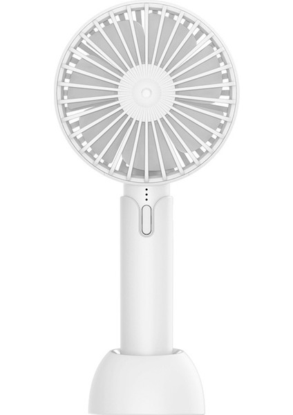 Masaüstü Taşınabilir El Taşınır Mini Sessiz Fan Renk X1 Beyaz (Yurt Dışından)