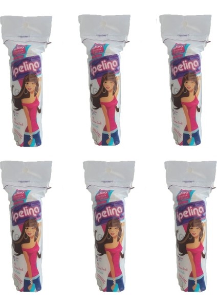 Ipek Ipelina Makyaj Temizleme Pedi Disk 70'li x 6 Adet