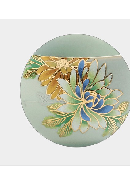 Sevimli Altın Teacups Lüks Porselen Sır Kupası Ev Vintage Matcha Çay Bardağı Seramik Japon Kubek Do Herbaty Küçük Kase AC50TC | Teacups