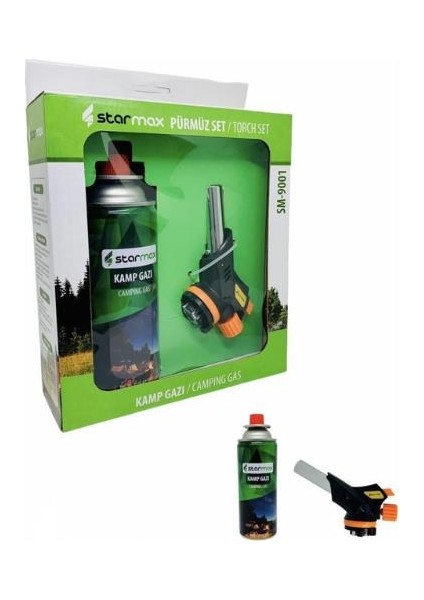 SM-901 Pürmüz Seti Kamp Gazı Ateşleyici 227 Gram
