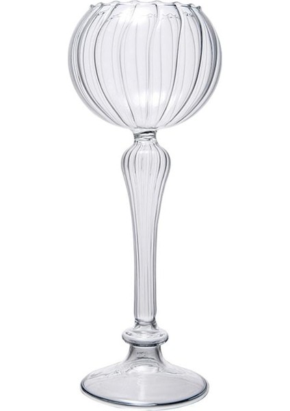 Taşınabilir Şarap Kupası Kokteyl Depolama Konteyner Goblet Mutfak Bar Drinkware Cam Bardak | Bira Steins (Şeffaf)