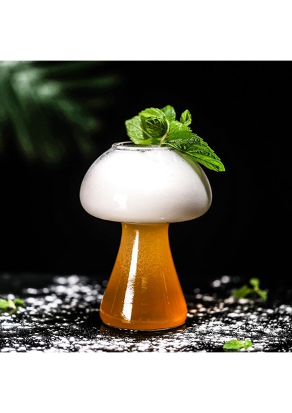 Mantar Kokteyl Cam Moleküler Gastronomi Bar Düzleştirme Barmen Özel Bira Şarap Kadehi Goblet Soğutucu Kupası | Kokteyl Camı fırsatları