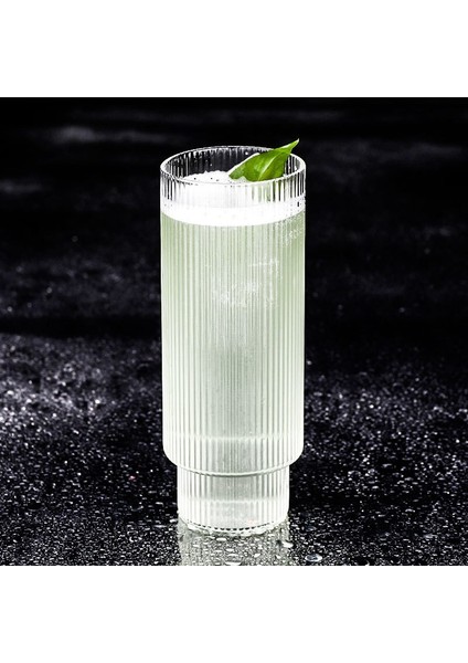 Sadelik Çizgili Cam Yaratıcı Kokteyl Cam Japon Tarzı Bira Bardağı Mojito Viski Şarap Seti Ev Restoran Drinkware | Kokteyl Cam fiyatları
