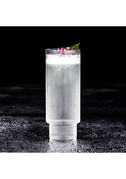Sadelik Çizgili Cam Yaratıcı Kokteyl Cam Japon Tarzı Bira Bardağı Mojito Viski Şarap Seti Ev Restoran Drinkware | Kokteyl Cam modelleri