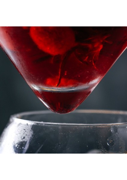 Ayırt Edici Moleküler Mixoloji Buzlu Kokteyl Kristal Cam Bar Salon Parti Martini Koni Küresel Şarap Bardağı Seti Verre | Kokteyl Cam