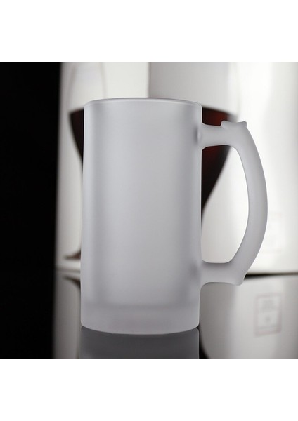 Buzul Kupası Yüksek Kapasiteli Buzlu Kolu Cam Bardak Isıya Dayanıklı Güzel Şarap Bira Drinkware Kupa Çay Bardağı | Bira Steins fiyatları