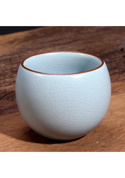 Çin Vintage Çay Bardağı Seramik Porselen El Yapımı Yaratıcı Kung Fu Oolong Yeşil Çay Kupası Çay Töreni Tazze(Yurt Dışından)