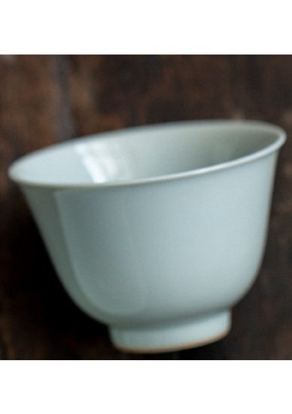 Vintage Çin Çay Bardağı Lüks Mavi Taşınabilir Sevimli Kemik Çini Kung Fu Çay Kupası Töreni Hediye Ev Ürünleri | Teacups