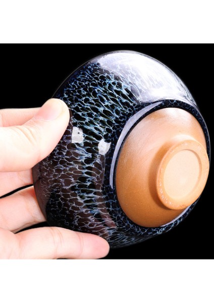 Mavi Lüks Kung Fu Çay Bardağı Tek El Yapımı Beutuld Çin Tarzı Teawood Çay Töreni Usta Taza Grande Kitchenwear AG50CB | Çay Polonya