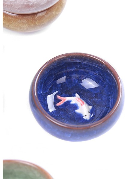 El Yapımı Porselen Çay Bardağı Çin Kungfu Çatlak Buz Sır Çay Fincanı Pastoral Tarzı Kubek Yapmak Herbaty Mutfak Yemek Çubuğu 5050SX | Çay Fincanı