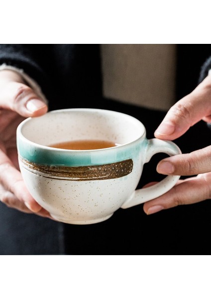 Kişiselleştirilmiş Japon Kahve Fincanı Set Yuvarlak Su Bardağı Öğleden Sonra Çay Bardağı(Yurt Dışından)