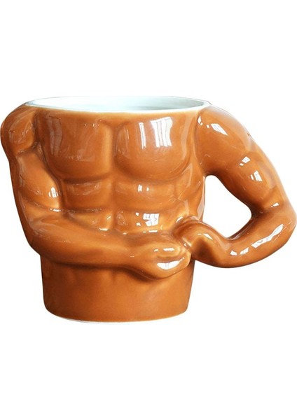 1 Adet Seramik Güzel Kas Kupa Kahve Süt Kupası Çay Kupalar Kahve Latte Cappuccino Süt Çay Drinkware Kupası | Kupalar(Yurt Dışından)