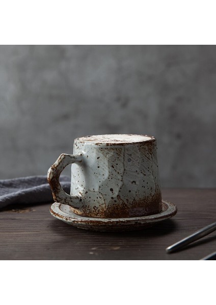 Japon Tarzı Kahve Fincanı Seramik Öğleden Sonra Çay Lüks Vintage Çevre Dostu Kupası ve Firma Seyahat Tazas Ev Ürünleri 50 | Teacup tabak Setleri (Yurt Dışından) fiyatları