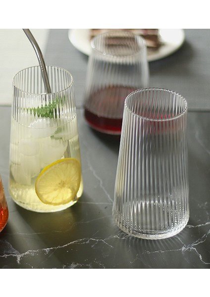 Set 2 Yaratıcı El Yapımı Üflemeli Kurşun Ücretsiz Kristal Highball Gözlük Bar Suyu Içecekler Visipeyler | Highball Cam