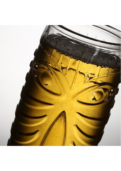 2 Adet 592 ml Bar Gramece Cam Kokteyl Cam Kalınlaşmış Totem Cam Tiki Kupası Cadılar Bayramı Gramece Içecek Suyu Cam Hawaii Drinkware Bar Hediyeler | Gravür(Yurt Dışından)
