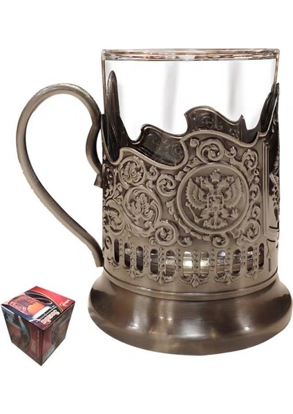 1 Adet Nordic Metal Vintage Küçük Kadehi Ev Dekorasyon Yaratıcı Düğün Eve Yükleme Hediyeler Ev Kupası Oyma Desen | Eski Moda Cam