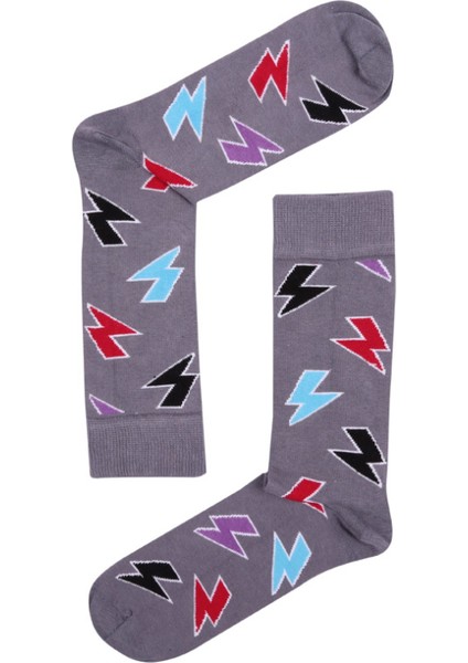 TheSocksCompany Lightning Bolt Erkek Çorap