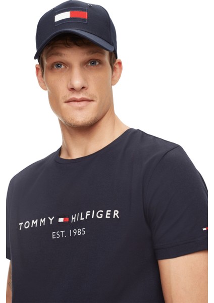 Tommy Hilfiger Core Tommy Logo Tee Erkek T-Shirt