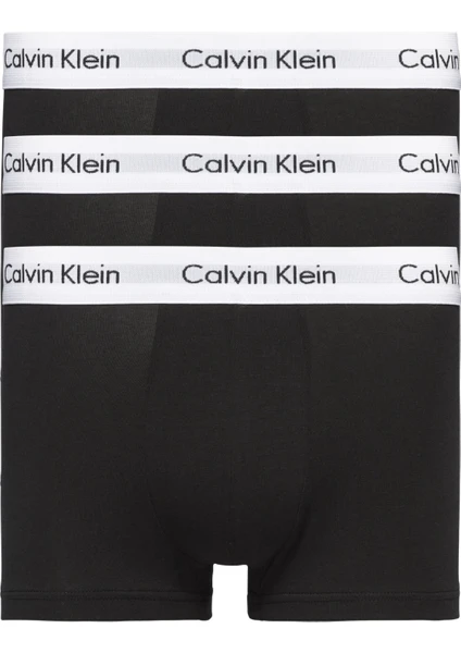 Calvin Klein Erkek 3'lü Trunk Boxer Seti Cotton Stretch