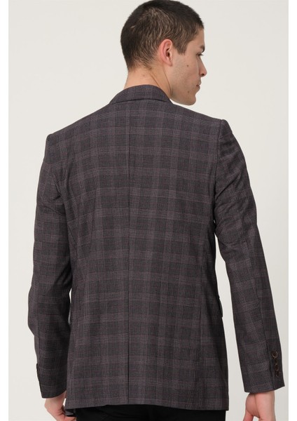 C9058 Dewberry Erkek Ceket-Siyah-Bordo fiyatları