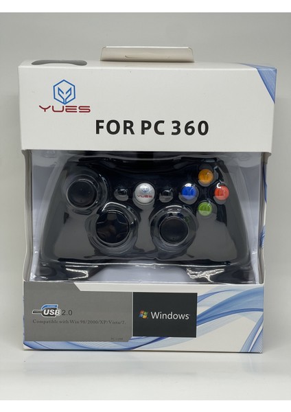 Pc Gamepad Bilgisayar Oyun Kolu Pc Uyumlu Joystick Kablolu