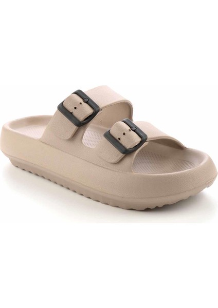 Kadın Sabo Terlik Vizon Renk Hafif ve Konforlu modelleri