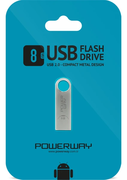 8 GB Usb Flash Bellek