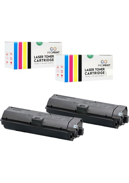 2 Adet TK-1150 M2135DN Çipli Muadil Toner