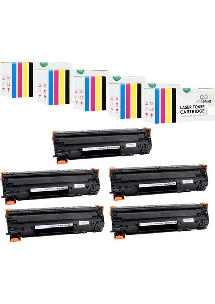 5 Adet CRG-737 M231 Muadil Toner