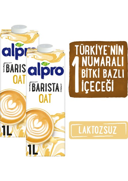 Barista Yulaf Sütü 2x1L