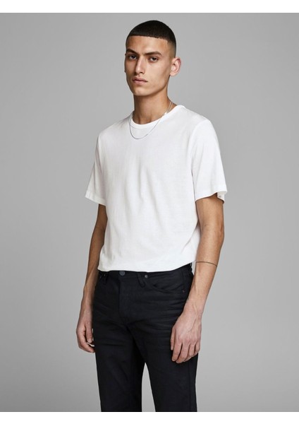 Erkek Bisiklet Yaka Basic Tişört 12133913 fiyatları