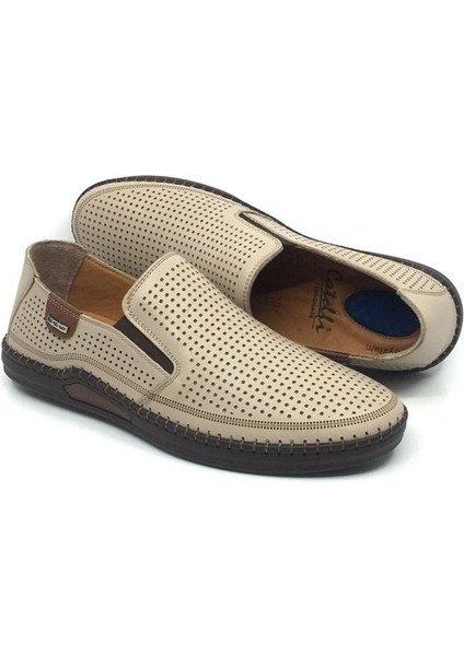 i Deri Erkek Yazlık Rahat Günlük Hafif Yeni Sezon Çarık Ayakkabı 40-44