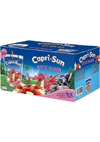 Capri - Sun Mystic Dragon Fruits 200 ml 20 Adet