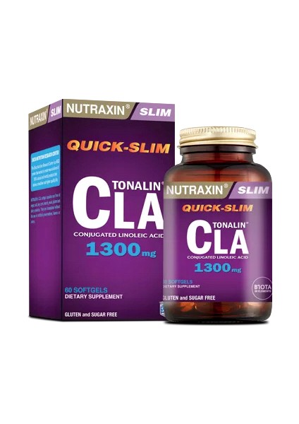 Quick-Slim Tonalin Cla 1300 Mg 60 Kapsül