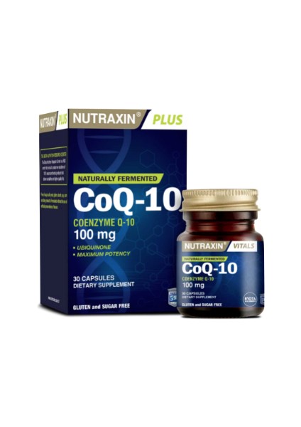 Koenzim Q-10 (100 Mg) Içeren Gıda Takviyesi 30 Kapsül