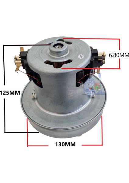 Fakir Emotion 2400 Süpürge Motoru (Bakır Sargı 2400W)