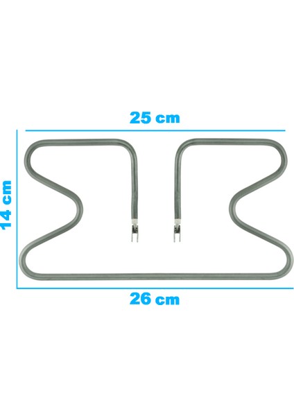 Arçelik K2369B Tost Makinesi Rezistans 1000 Watt - 110V