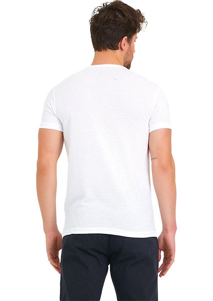 BAILEY I Erkek Tişört Beyaz