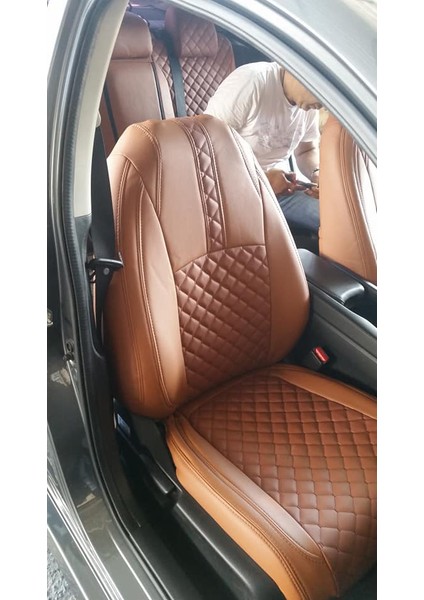 Honda Civic Fc5 Kasa Orta Kapitone Deri-Kenar Maldive Deri