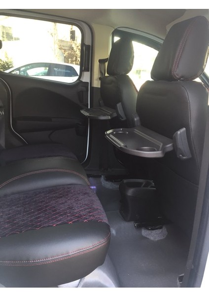 Ford Courier Orta Kanallı Nubuk-Kenarlar Maldive Deri